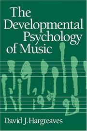 The developmental psychology of music cover