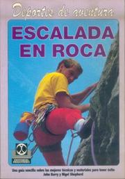 Cover of: Escalada En Roca by John Barry