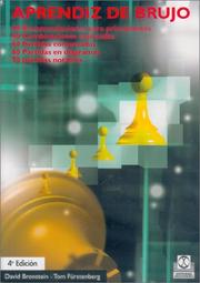 Cover of: Aprendiz de Brujo (Monografias De Jugadores) by David Bronstein, Tom Furstenberg