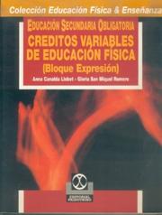 Cover of: Educacion Fisica - Eso Creditos Variables Bloque de Expresion by Anna Canalda Llobet