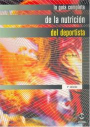 Cover of: La Guia Completa de La Nutricion del Deportista by Anita Bean