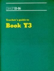 Cover of: SMP 11-16 Teacher's Guide to Book Y3