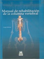 Cover of: Manual de Rehabilitacion de La Columna Vertebral | Craig Liebenson
