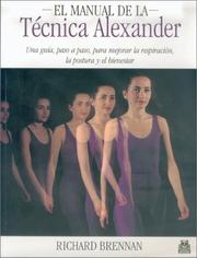 Cover of: Manual de Tecnica de Alexander