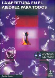 Cover of: Apertura En El Ajedrez Para Todos (Aperturas)