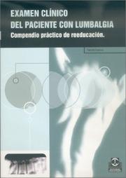 Cover of: Examen Clinico del Paciente Con Lumbalgia by Patrick Fransoo