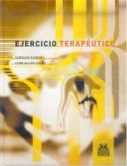 Cover of: Ejercicio Terapeutico - Fundamentos y Tecnica