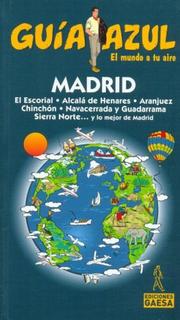 Cover of: Madrid - Guia Azul