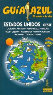 Cover of: Estados Unidos Oeste - Guia Azul