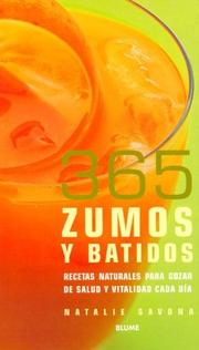 Cover of: 365 Zumos y Batidos