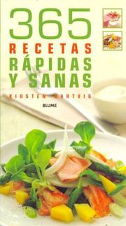 Cover of: 365 Recetas Rapidas y Sanas