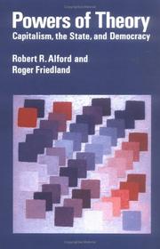 Cover of: Powers of theory by Robert R. Alford