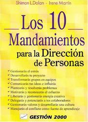 Cover of: Los 10 mandamientos para la dirección de personas