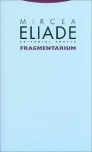 Cover of: Fragmentarium