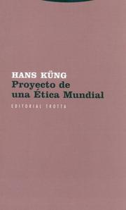 Cover of: Proyecto de Una Etica Mundial