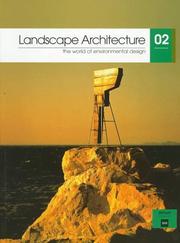 Cover of: Landscape Architecture: The World of Environmental Design