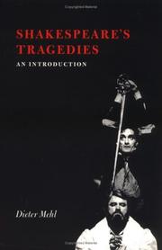 Cover of: Shakespeare's tragedies: an introduction