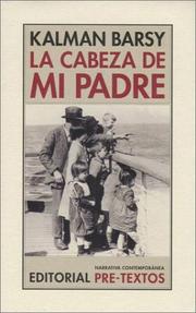 Cover of: La cabeza de mi padre