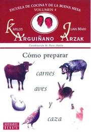 Cover of: Como Preparar Carnes Y Caza