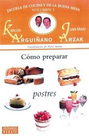 Como Preparar Postres by Karlos Arguinano