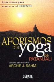 Cover of: Aforismos del Yoga