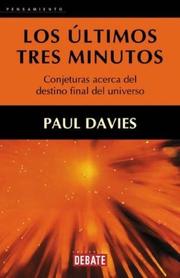 Cover of: Los Ultimos Tres Minutos by Debate
