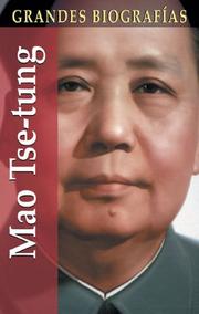 Cover of: Mao Tse-tung (Grandes biografias series) by Miguel Gimenez Saurina, Manuel Gimenez Saurina