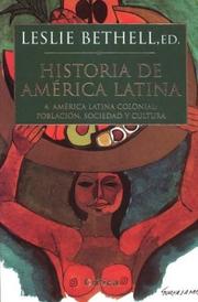 Cover of: Historia de America Latina 4 America Latina Colonial