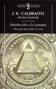 Cover of: Introducción a la economia by John Kenneth Galbraith, Nicole Salinger, Editoriales