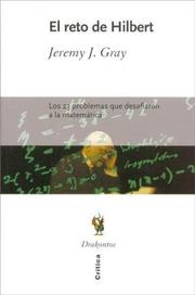 Cover of: El Reto De Hilbert by Jeremy J. Gray, Jeremy J. Gray