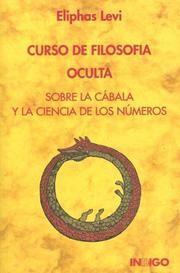 Cover of: Curso de Filosofia Oculta: Sobre la Cabala y la Ciencia de los Numeros