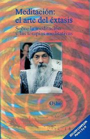 Cover of: Meditacion by Bhagwan Rajneesh, Bhagwan Rajneesh