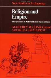 Cover of: Religion and empire | Geoffrey W. Conrad