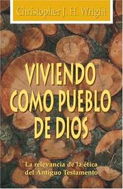 Cover of: Viviendo como pueblo de Dios by Christopher J. H. Wright