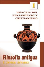 Cover of: Filosofia Antigua