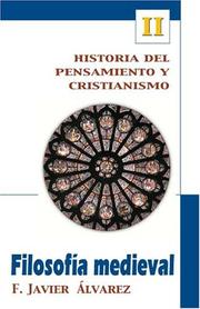 Cover of: Filosof&iacute;a Medieval by Javier &Aacute;lvarez Ballesteros