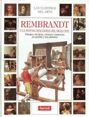 Cover of: Rembrandt y la pintura holandesa del siglo XVII