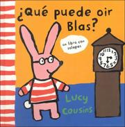 Cover of: Que Puede Oir Blas?