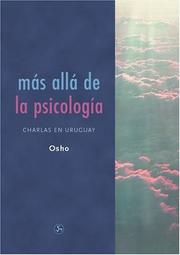 Cover of: Mas alla de la Psicologia