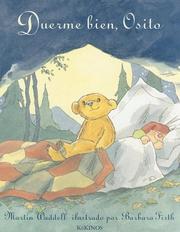 Cover of: Duerme Bien, Osito/sleep Well Little Bear by Martin Waddell