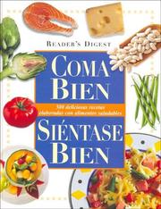 Cover of: Coma Bien - Sientase Bien