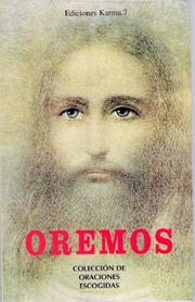 Cover of: Oremos