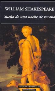 Cover of: Sueño de una noche de verano by William Shakespeare