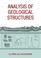 Cover of: Analysis of geological structures