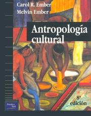 Cover of: Antropologia Cultural - 8 Edicion