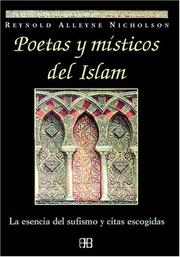 Cover of: Poetas y Misticos del Islam (Nueva Era) by Reynold A. Nicholson