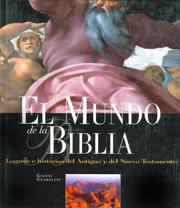 Cover of: El Mundo de La Biblia by Gianni Guadalupi