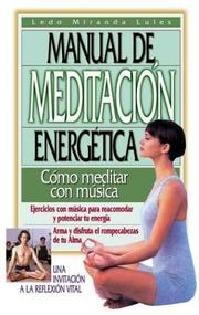 Cover of: Manual de Meditacion Energetica