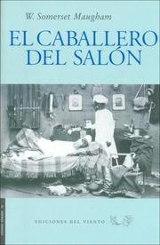 Cover of: El Caballero del Salon by William Somerset Maugham