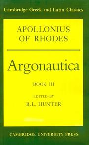 Cover of: Argonautica. by Apollonius Rhodius